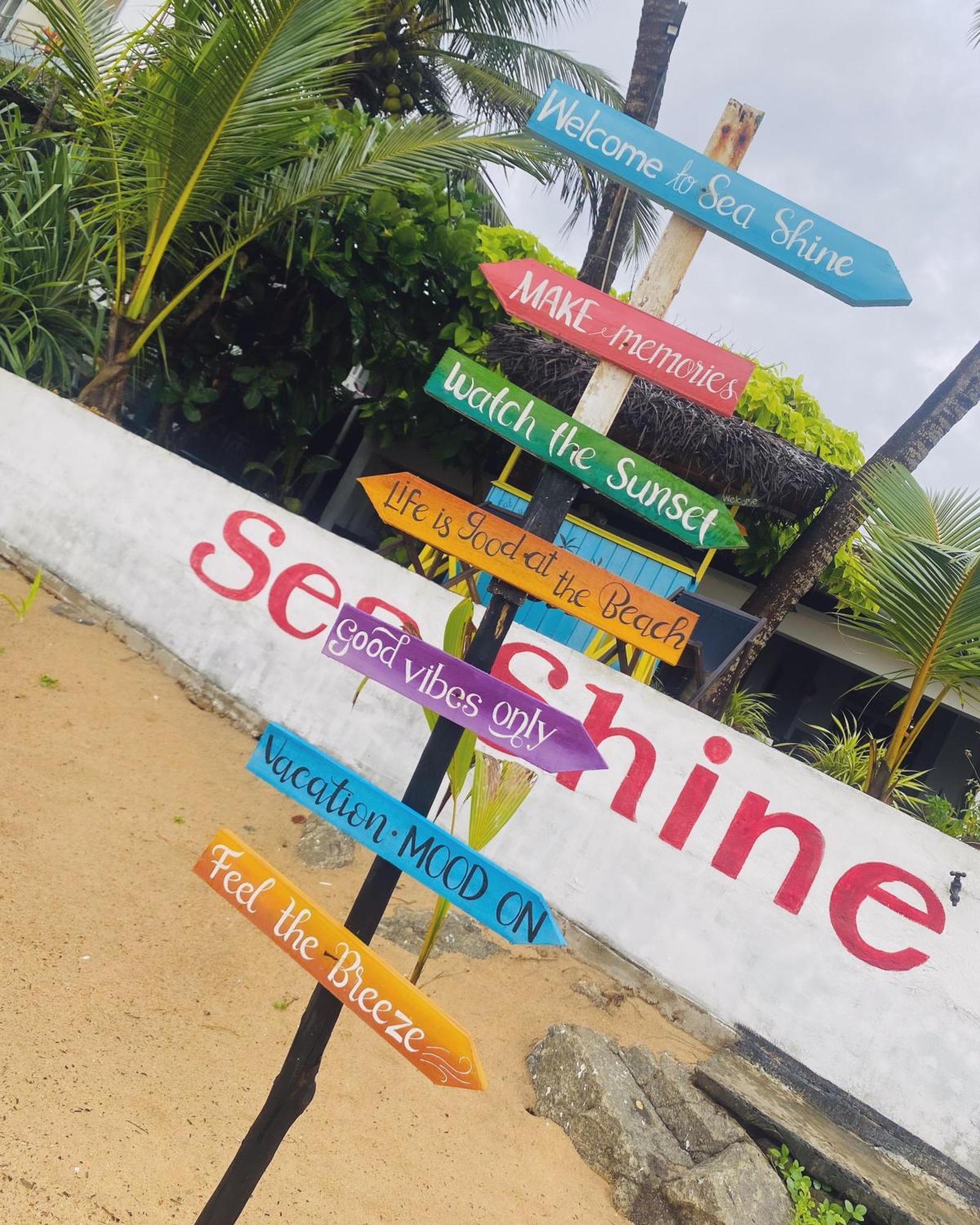 Sea Shine Guest House Hikkaduwa Exterior foto